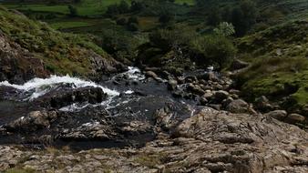 Lake District Rocks River