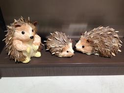 cute hedgehogs figurines toys