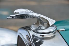 Vintage Hood Ornament Car