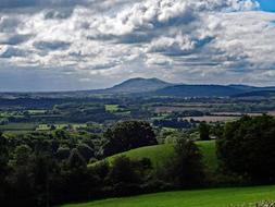Malvern Hills Countryside View