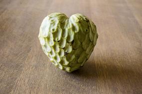 green heart fruit