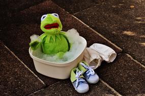 Kermit Bath Foam