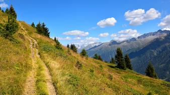 Trail Mountains Landscape