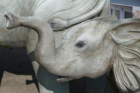 Elephant China statue