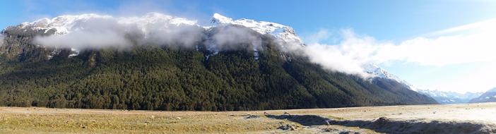 New Zealand Snow Mountain