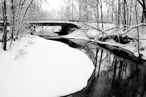 Bridge River Winter