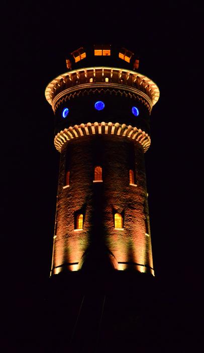 the tall shining tower