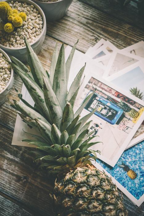 Pineapple Desk Wood
