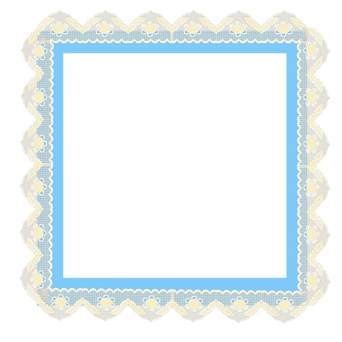 blue frame with rim
