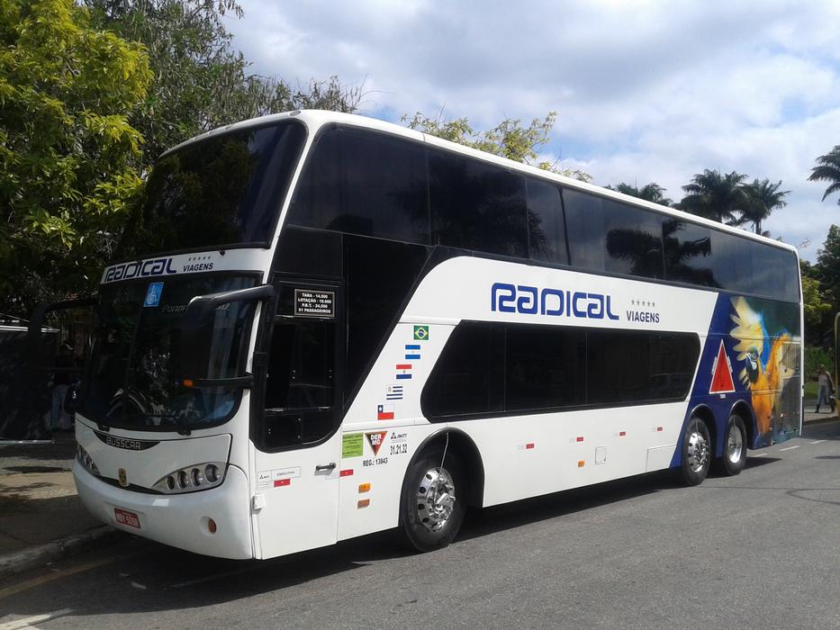 large travel bus