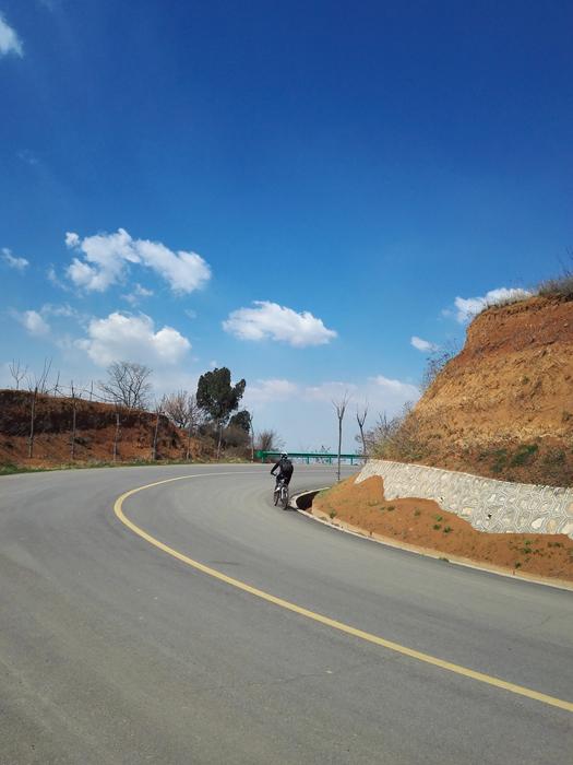 Blue Sky Bike Biker