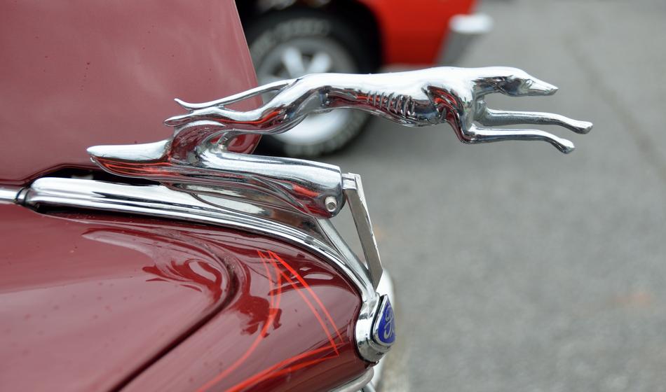 Vintage Hood Ornament Car