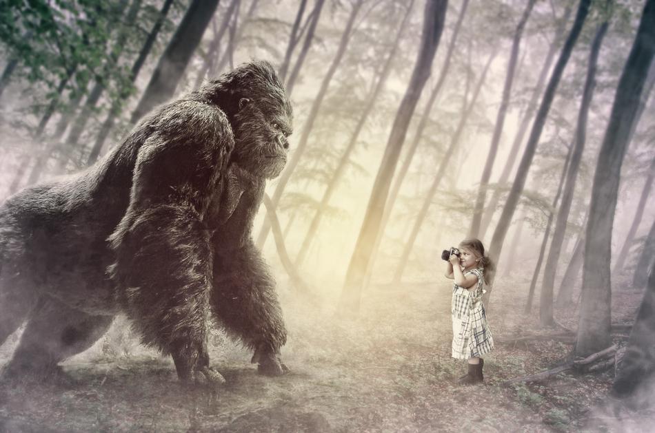 Kong Guerrilla Little Girl