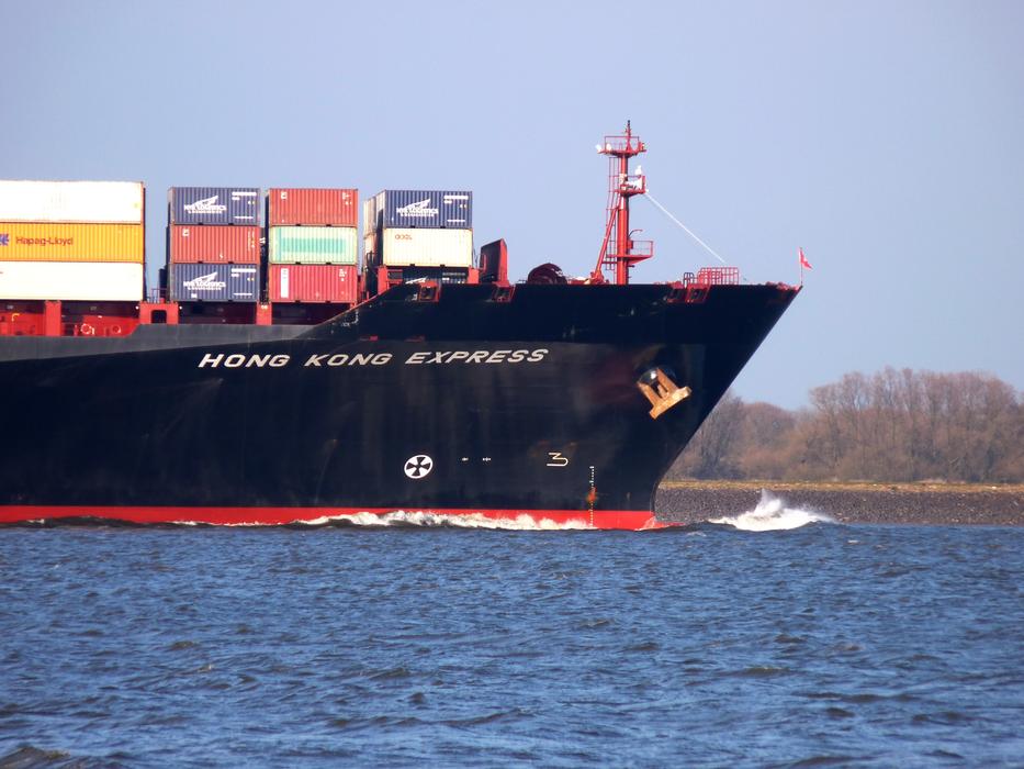 Ship Container Elbe