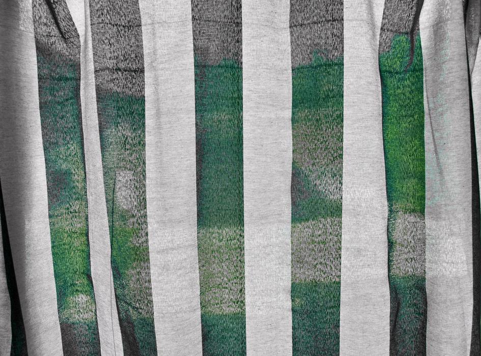 green tent close up