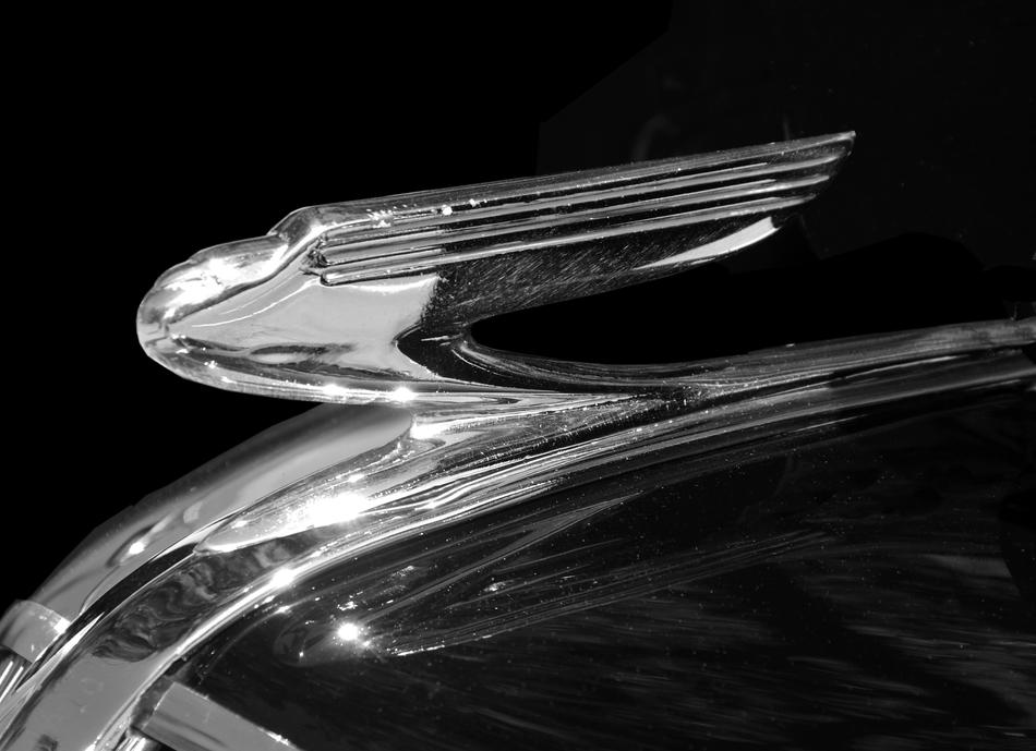 Vintage Hood Ornament Antique