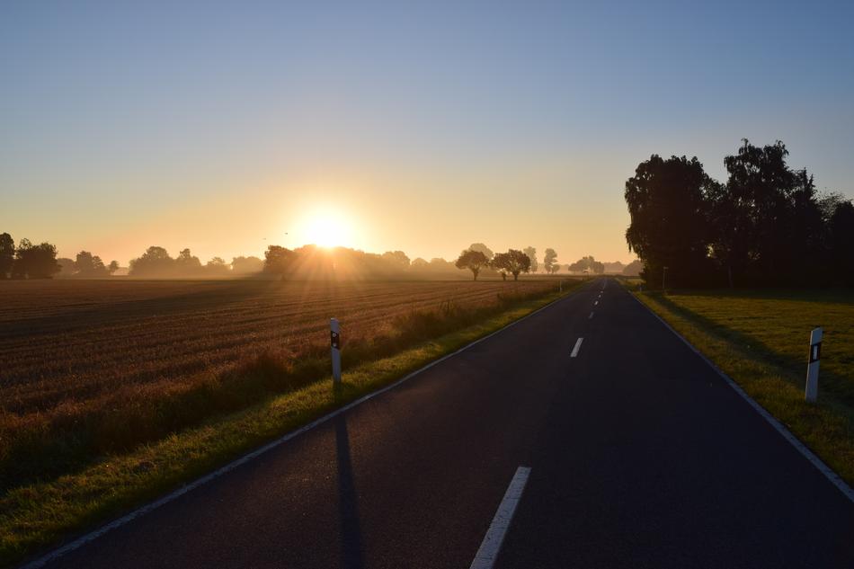 Sunrise In The Early Morning