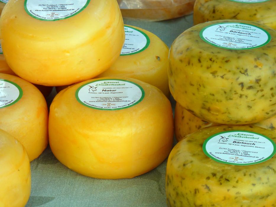 delicious mold cheese at the fair
