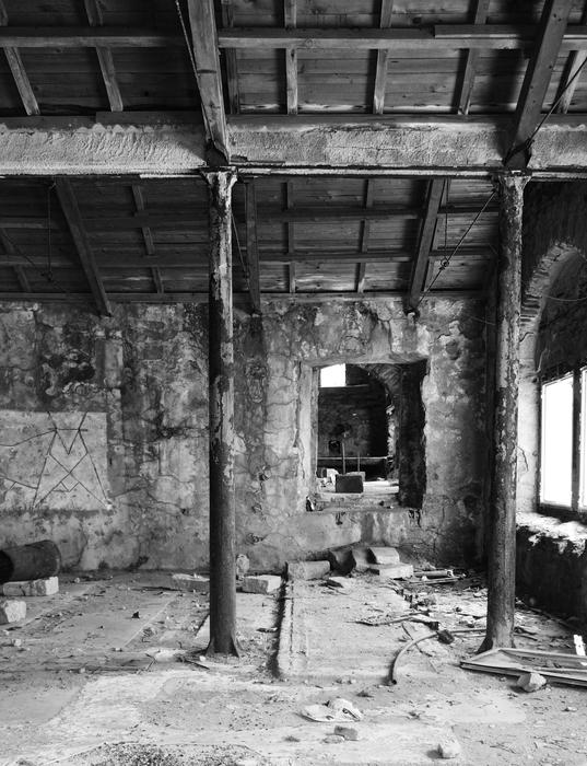 abandoned mine in sardinia