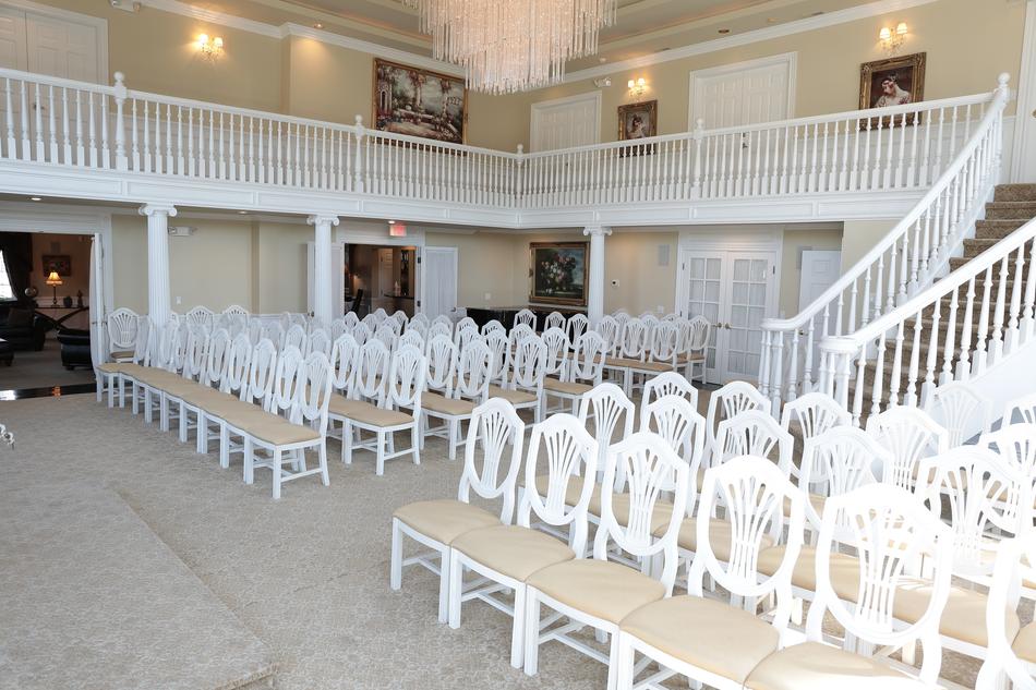 chairs white lounge view