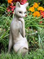 Cat figure, garden Decoration