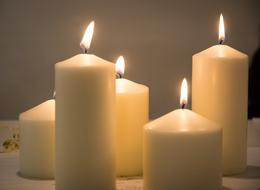 Candles Light White