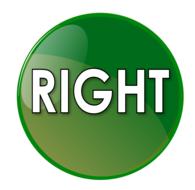 right on the green button