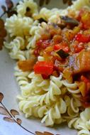 Noodles Pasta Vegetables Vegetable