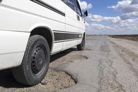 Pothole Road Kazakhstan