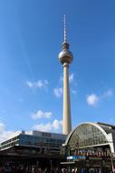Railway Station Berlin Metro