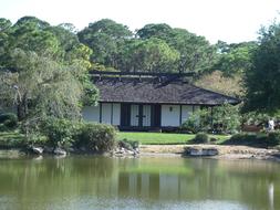 lakeside japanese house