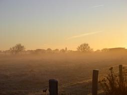 Autumn Fog Sunrise