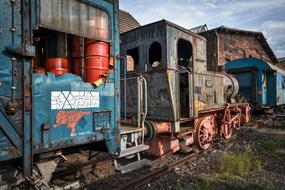 Railway Steam Locomotive Loco