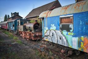 Railway Steam Locomotive Loco