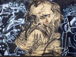 Graffiti Art Sprayer Wall