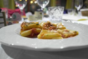 plate pasta