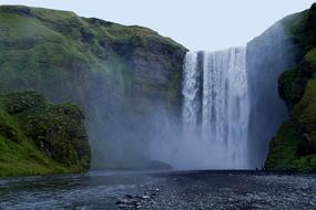 Iceland Volcanoes Waterfall