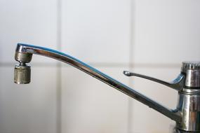long crane in the kitchen