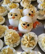 stuffed eggs