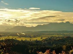 Alpine Mountains Foothills Of The