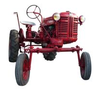 unusual old tractor model