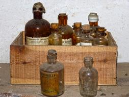 old Bottles Chemistry Lab