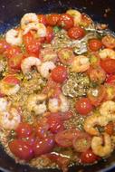 shrimp and tomato