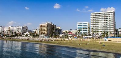 Cyprus Larnaca Town Beach