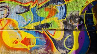 Graffiti Colorful Wall