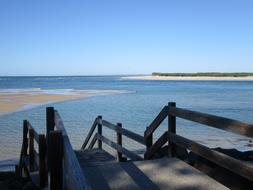 Sea Stairs Wooden