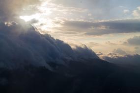 Sky Clouds Mountain