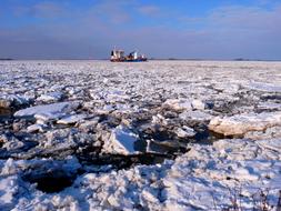 Ice Floe Seafaring ship