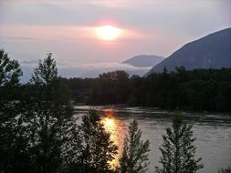 Sunset River