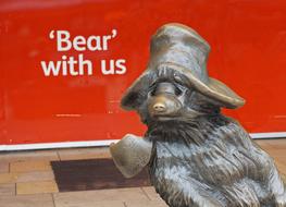 Paddington Bear with us